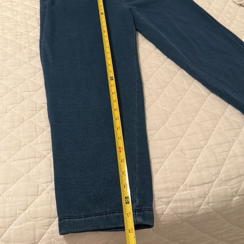 NWOT Lands’ End Women’s Sweats Ankle Length Sweatpants in Dark Indigo Size M - Picture 17 of 17